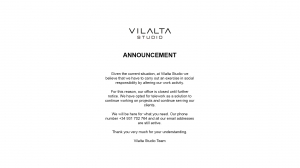 Vilalta Studio Announcement
